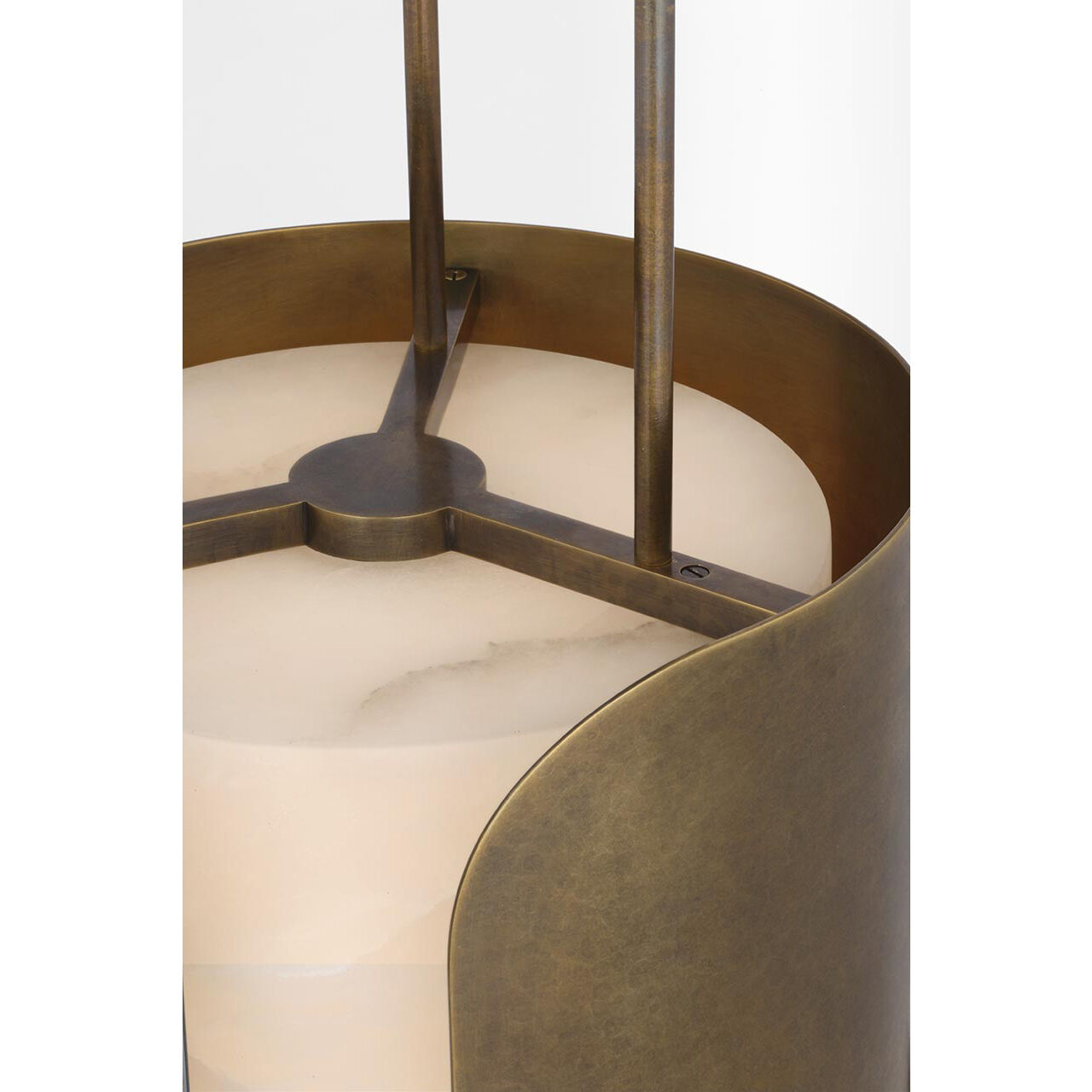 Anne-Marie Barton Armise LED 11 inch Mottled Brass Pendant Ceiling Light