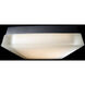 Matrix LED 9 inch Titanium Flush Mount Ceiling Light in 3000K, 9in.