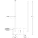 Pandora Wall Sconce Wall Light in Black