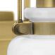 Fessler 2 Light 13 inch Vintage Brass Bath Light Wall Light