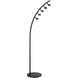 Torshon 59 inch 2.00 watt Matte Black Floor Lamp Portable Light