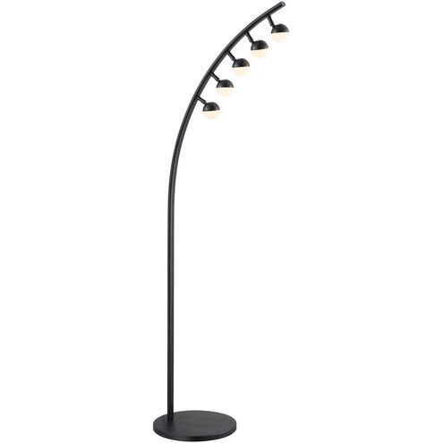 Torshon 59 inch 2.00 watt Matte Black Floor Lamp Portable Light