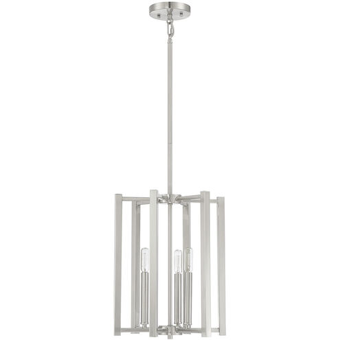 Benson 3 Light 13 inch Satin Nickel Pendant Ceiling Light, Essentials