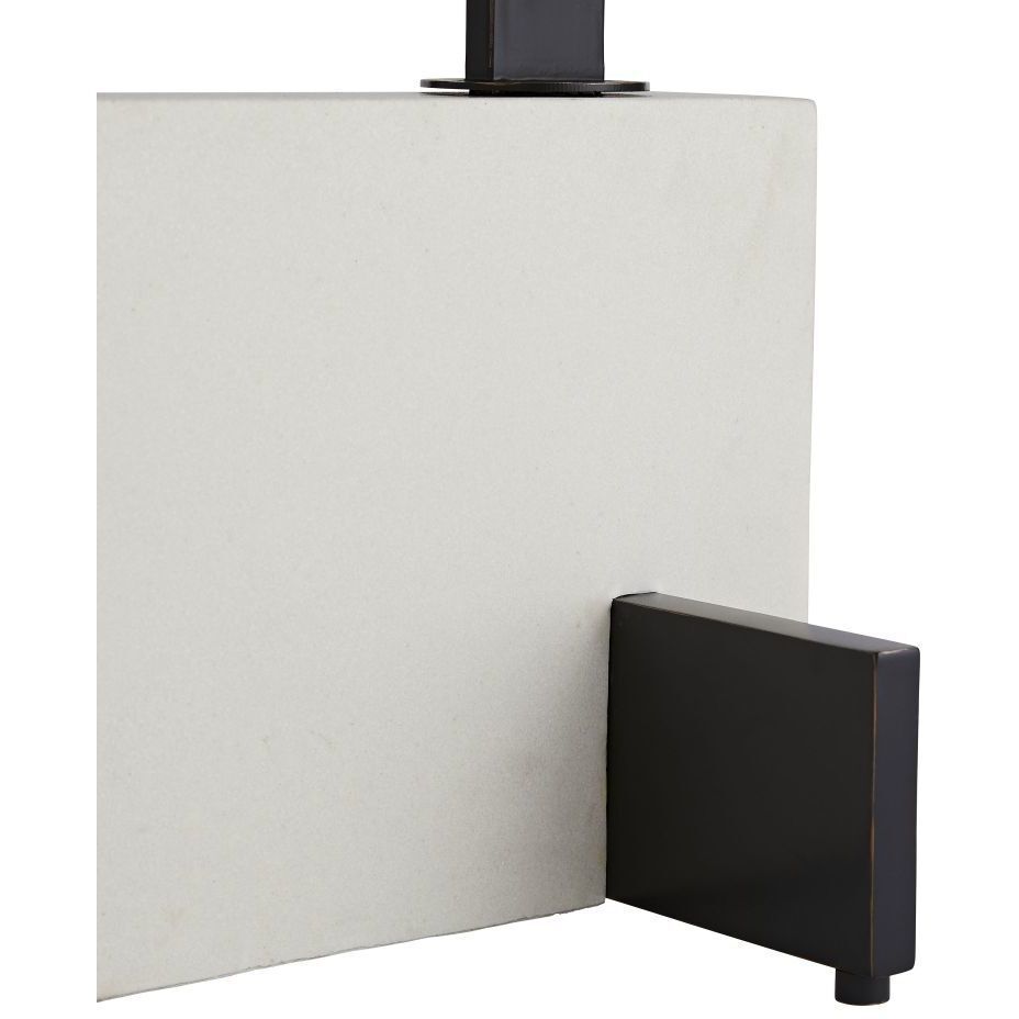 Piloti Faux Marble Floor Lamp Portable Light