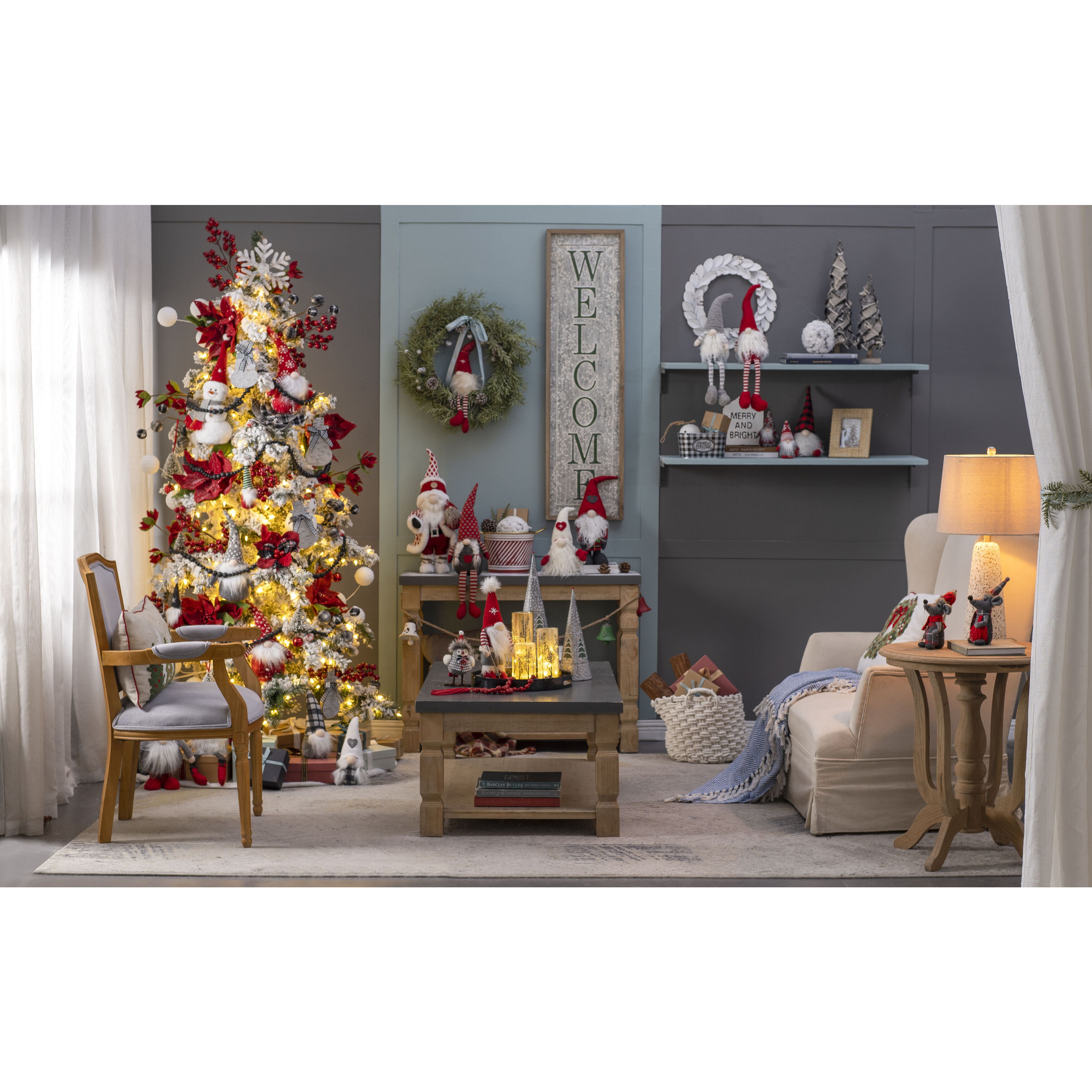 Anita Multi-Color Holiday Décor