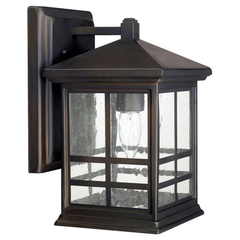 Preston 1 Light 12 inch Old Bronze Outdoor Wall Lantern