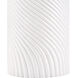Groovy 28.75 inch 150 watt White Table Lamp Portable Light