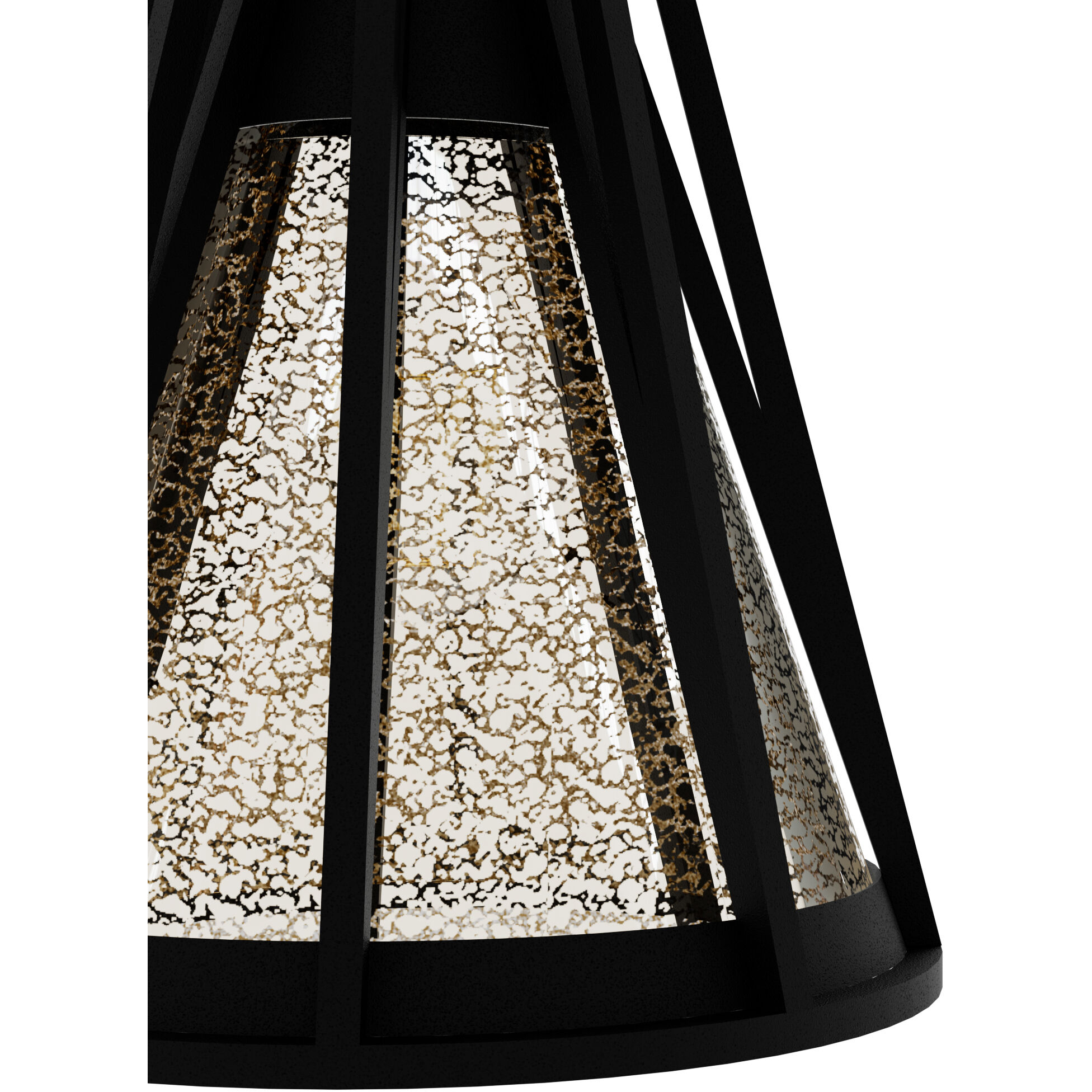 Rafner 1 Light 7 inch Natural Black Iron Mini Pendant Ceiling Light, Mini