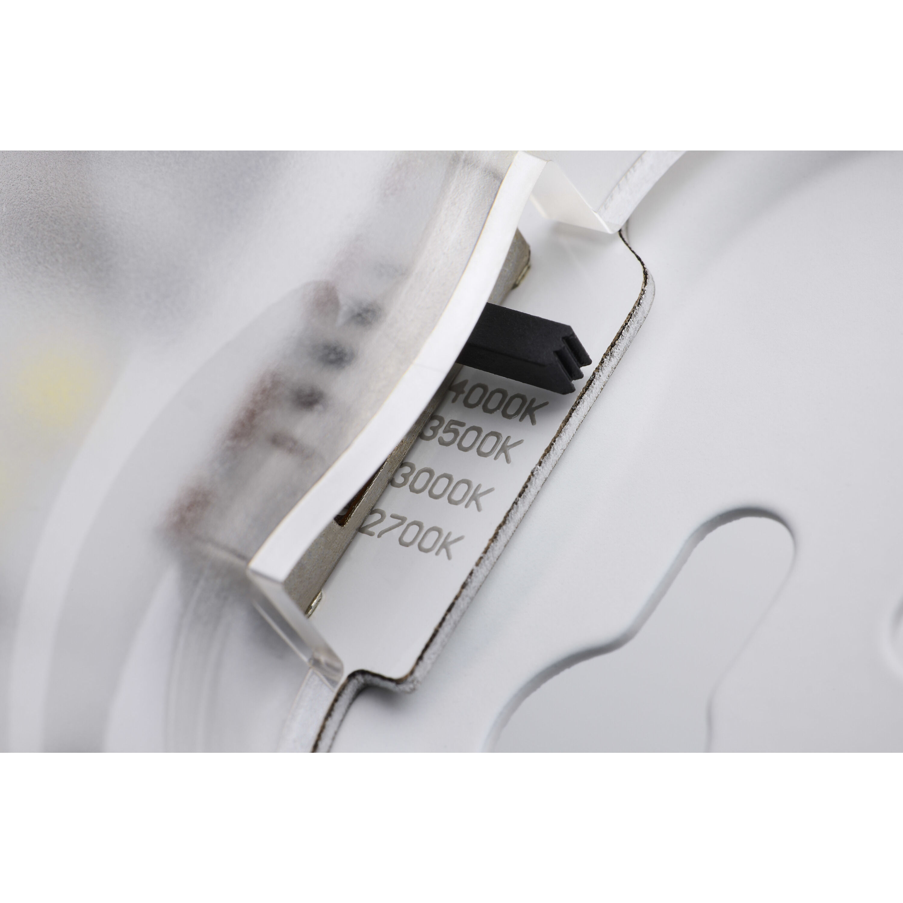 ColorQuick LED 9.49 inch Black Close-to-Ceiling LED Disk Ceiling Light