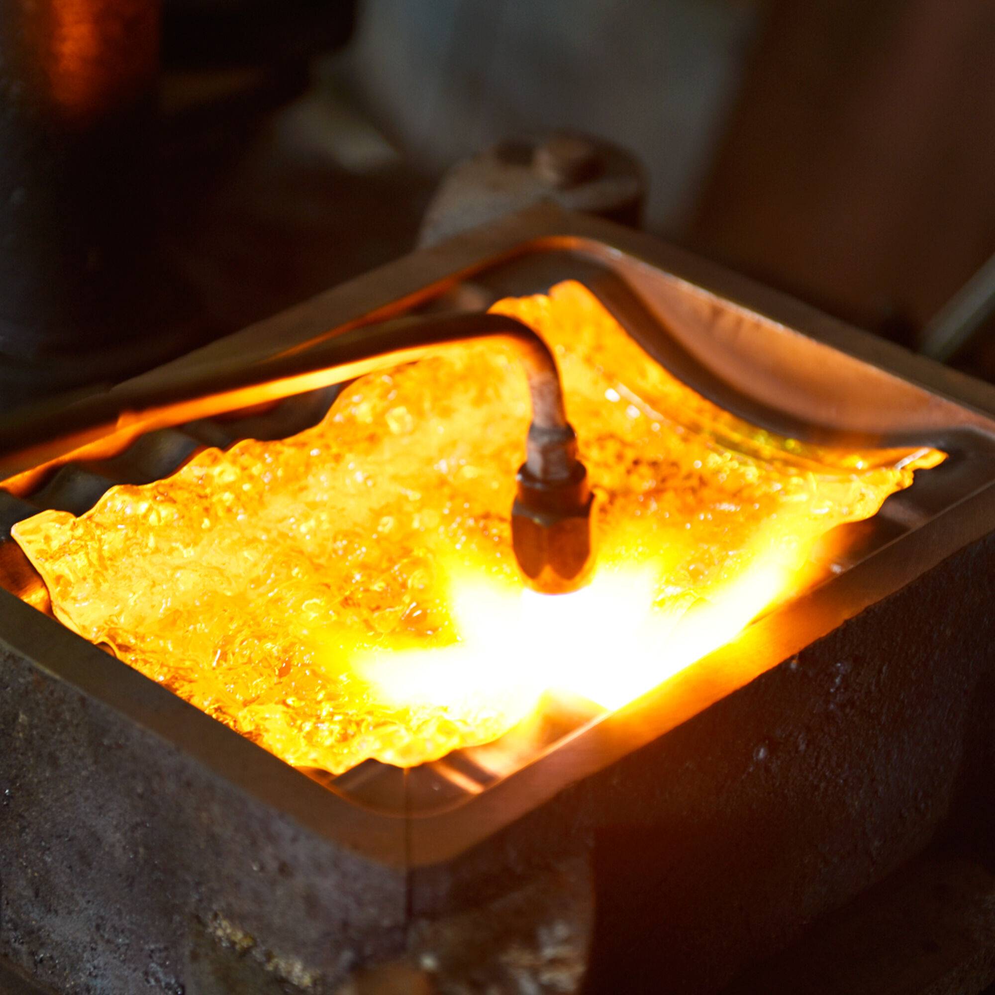 Lava LED 36 inch Black Chandelier Ceiling Light