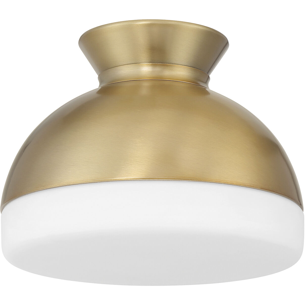 Gidget 1 Light 10.25 inch Vibrant Gold Flush Ceiling Light