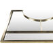 Beckett 47.24 X 31.5 inch Gold Mirror, Rectangle