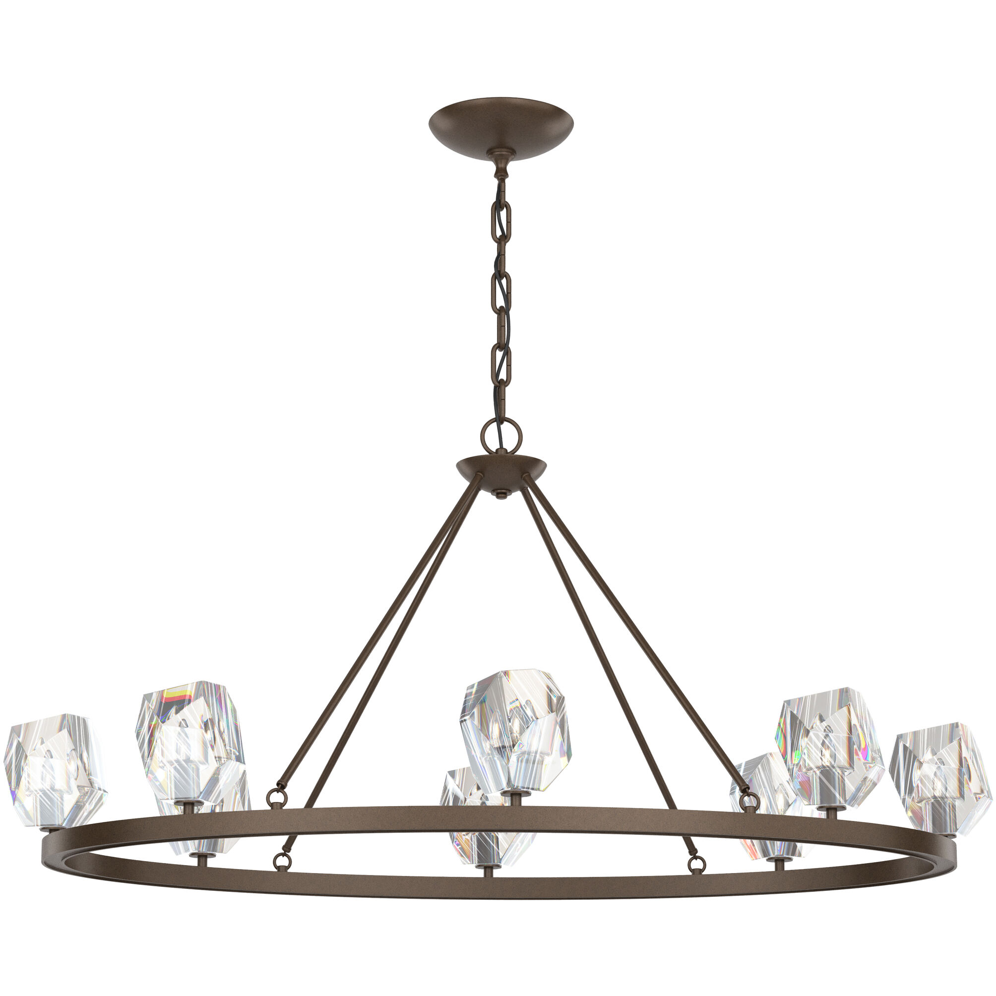 Gatsby 8 Light 45.3 inch Bronze Chandelier Ceiling Light