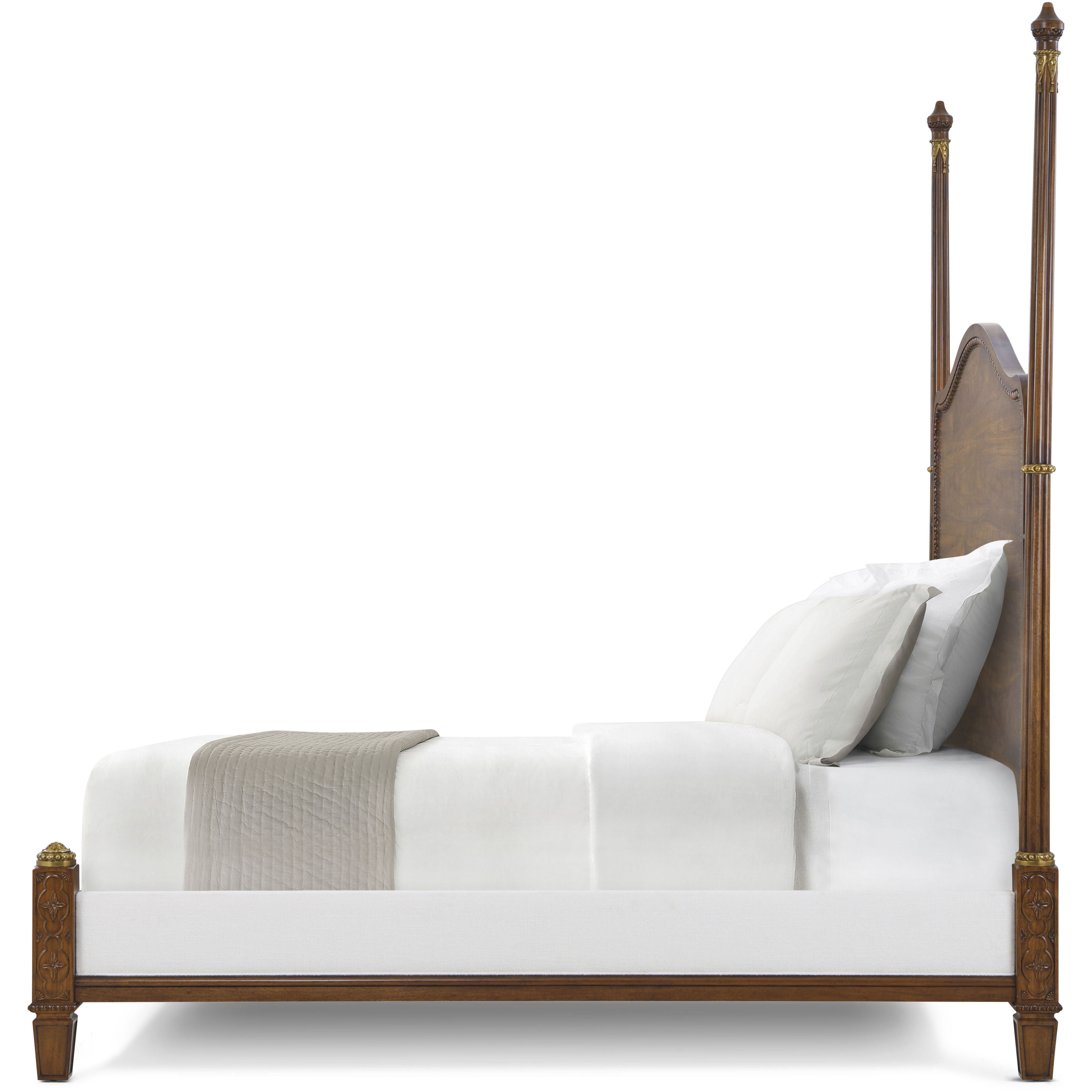 Dorset US Queen Bed, Wooden, Upholstered, Althorp Living History