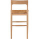 Owing 38 inch Oak Counter Stool