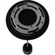 Cicada LED 4 inch Brushed Brass and Black Pendant Ceiling Light