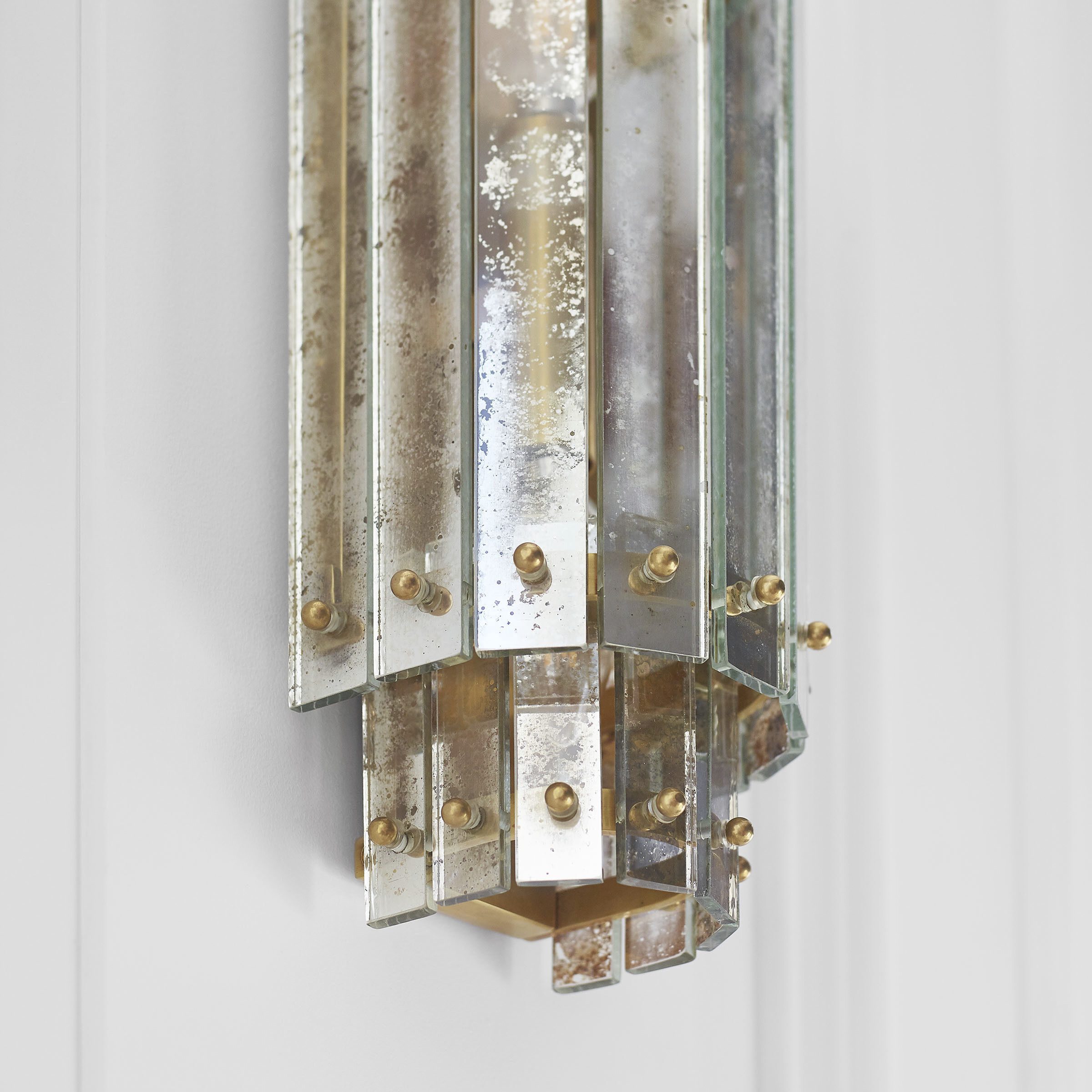 Carrier and Company Cadence LED 5.5 inch Hand-Rubbed Antique Brass Tiered Sconce Wall Light, Small