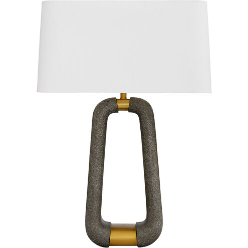 Gianni 30 inch 150.00 watt Graphite Table Lamp Portable Light