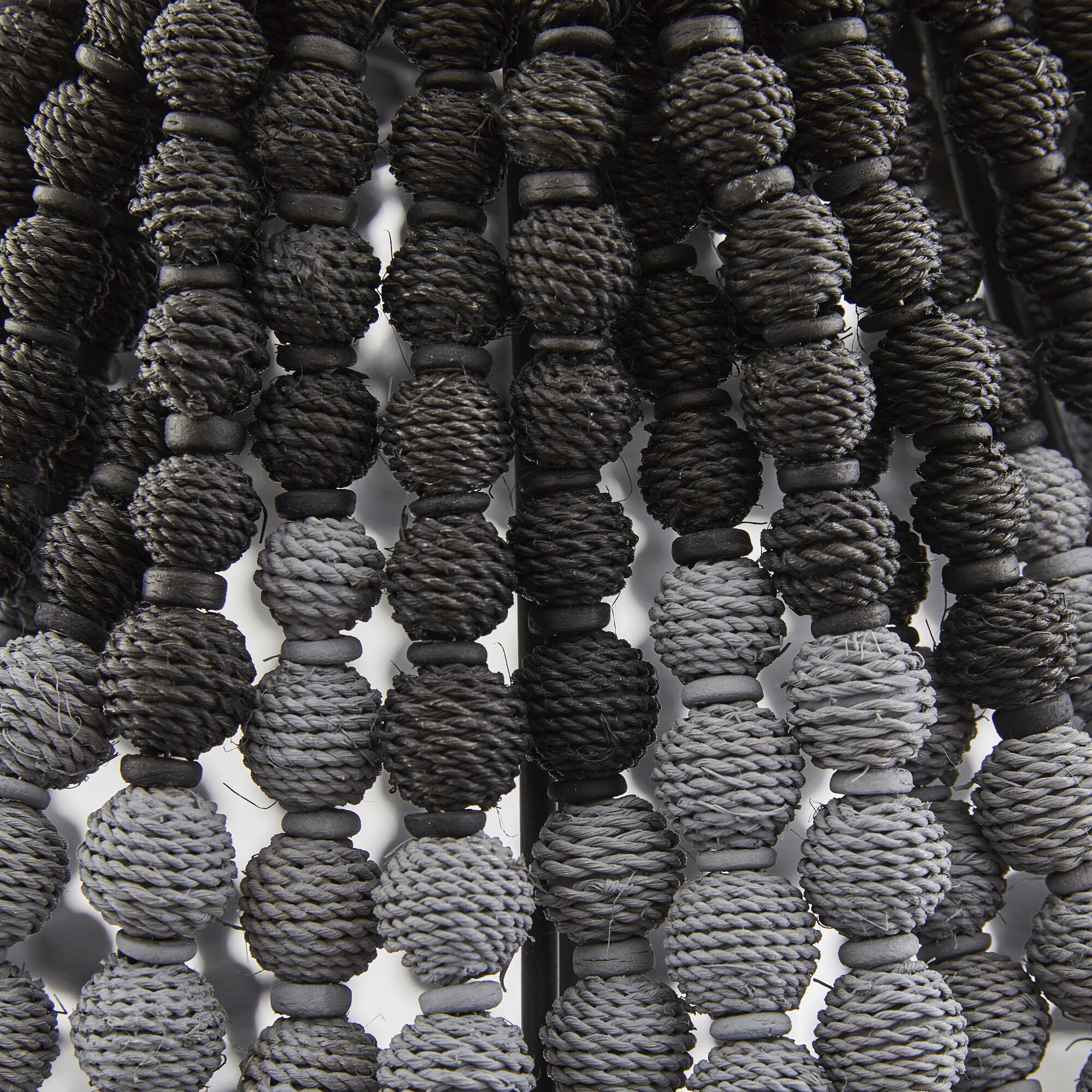 Paradisa 3 Light 30 inch Black and Gray Ombre with Bronze Chandelier Ceiling Light