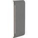 Stela 1 Light 6.25 inch Gray Travertine Outdoor Wall Light