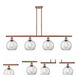 Ballston Athens LED 48 inch Antique Copper Island Light Ceiling Light, Ballston