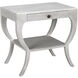 Maude 30 X 28.5 inch White Wash Side Table