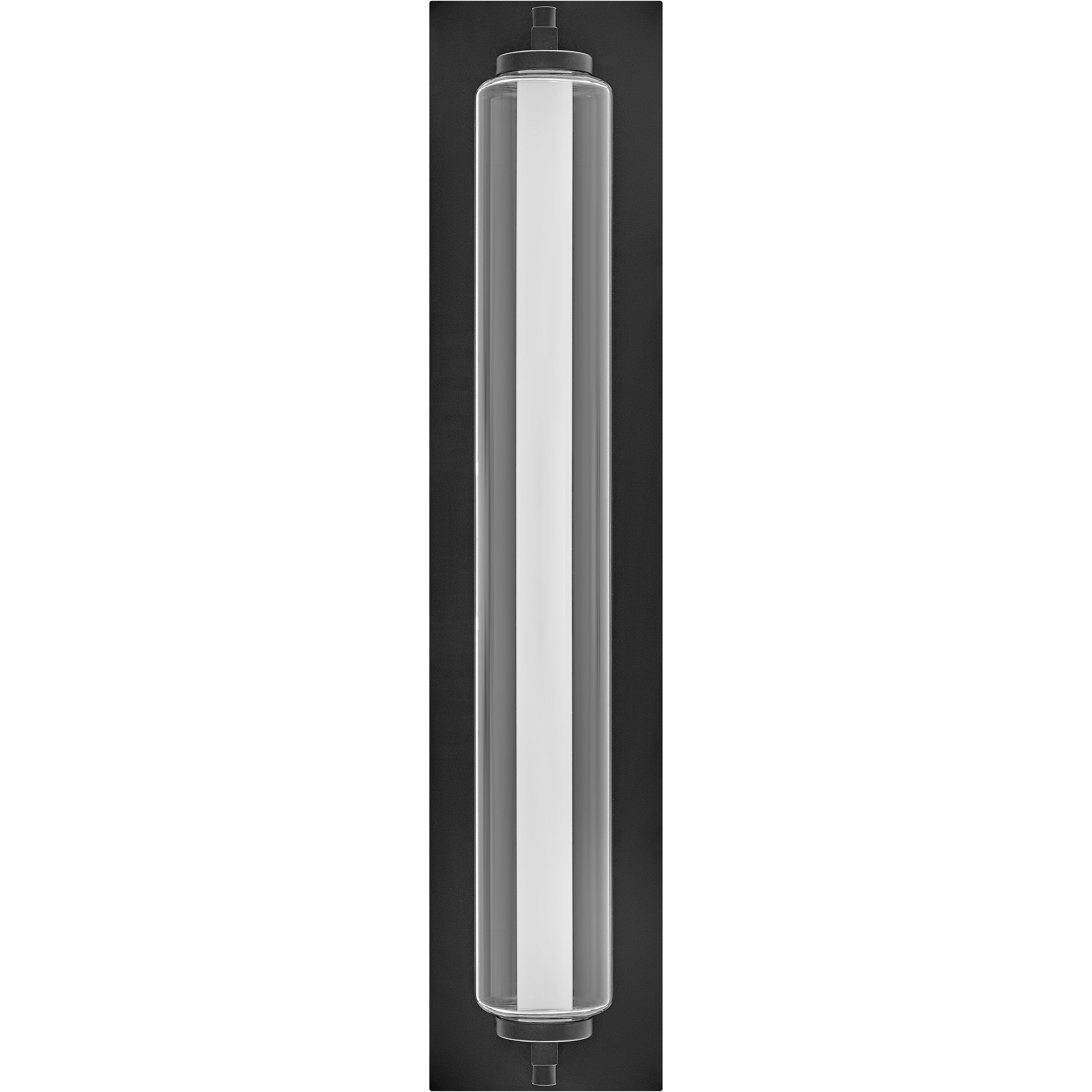 Lucien LED 24 inch Black Vanity Light Wall Light, Vertical