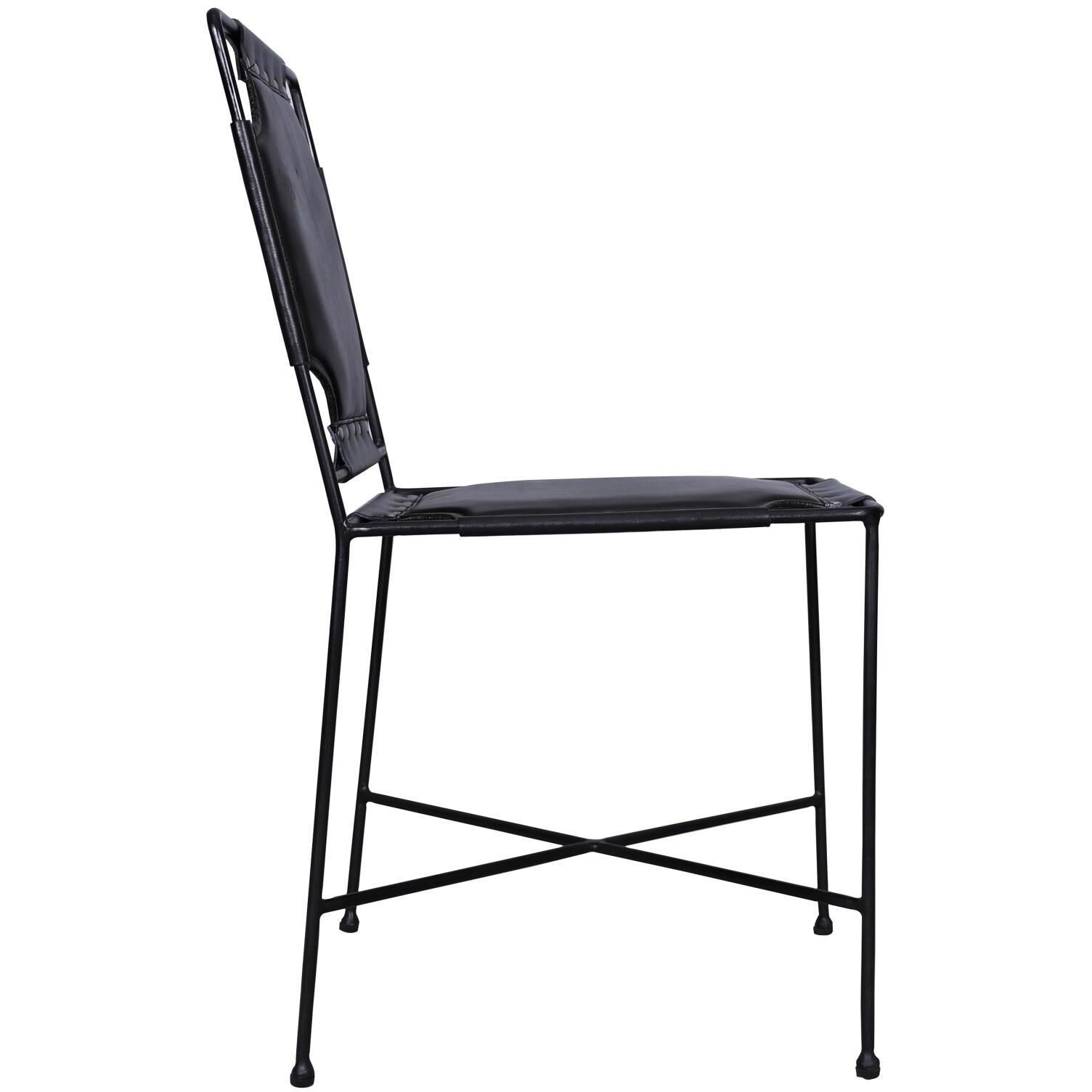 Enzo Ebony Side Chair