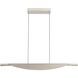 Yep Luma Island Light Ceiling Light in Sand Nickel