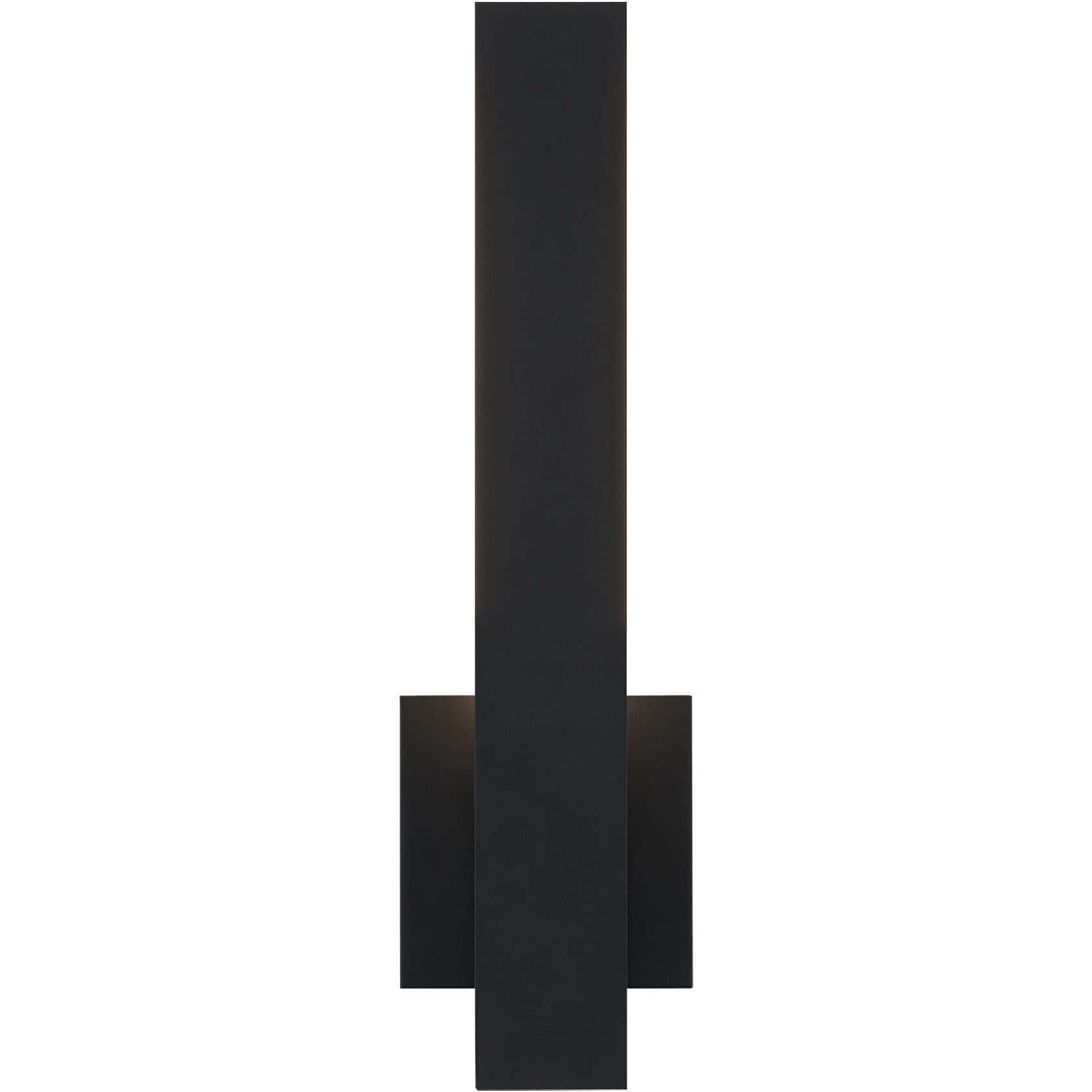 Zayden LED 18 inch Matte Black Outdoor Wall Light