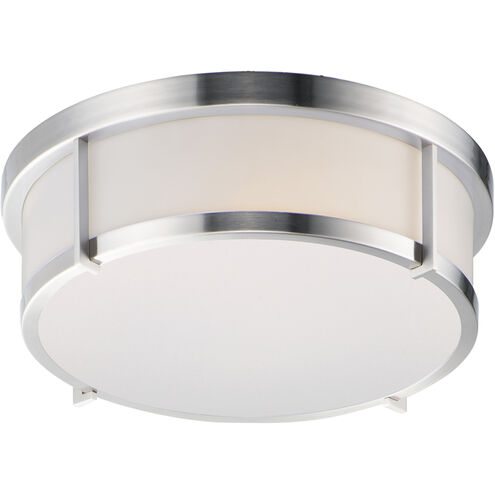 Rogue LED 13 inch Satin Nickel Flush Mount Ceiling Light