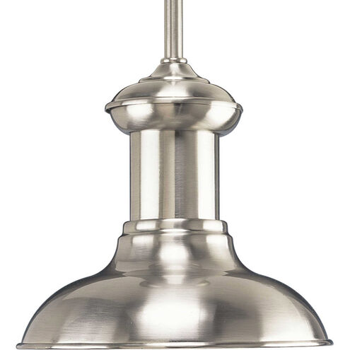 Brookside 1 Light 8 inch Brushed Nickel Mini-Pendant Ceiling Light in Standard