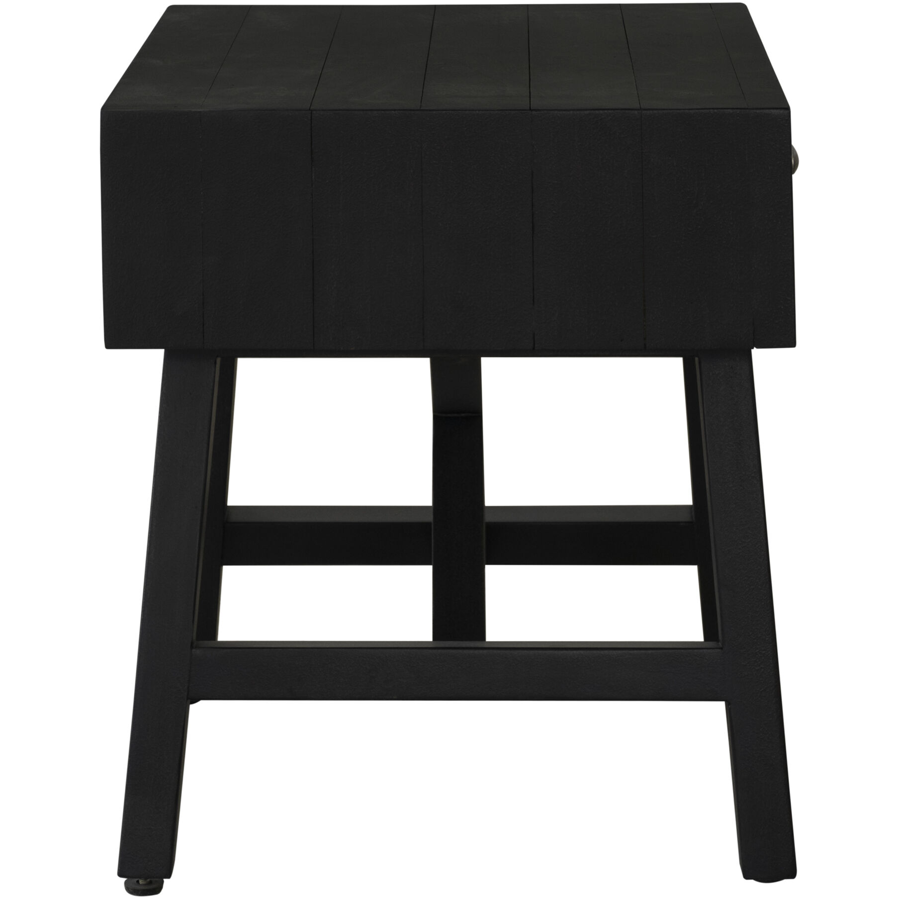 Calais 24 X 24 inch Black Nightstand