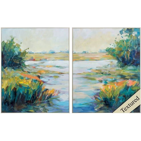 Landscapes Collection 30 X 24 inch Non-Glass Framed Art