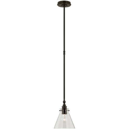 Chapman & Myers Parkington LED 7.25 inch Bronze Pendant Ceiling Light