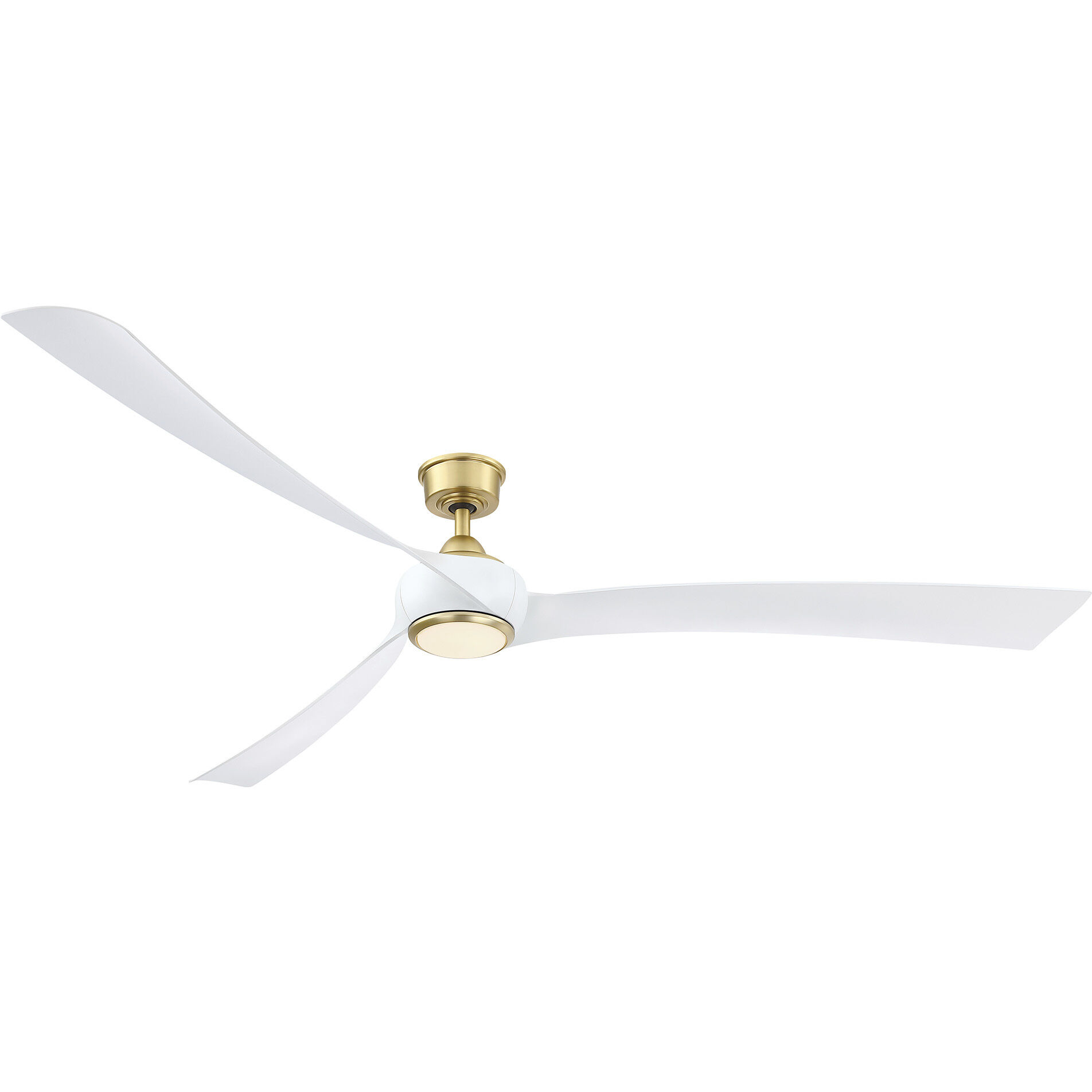 Wrap Custom Matte White 41.9 inch Each Fan Blades in 84