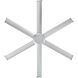 Mammoth 72 inch Silver Indoor/Outdoor Ceiling Fan in Wi-Fi