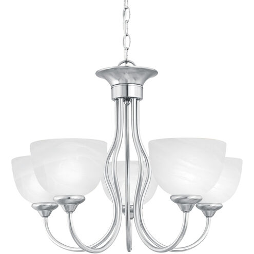 Tahoe 5 Light 24 inch Brushed Nickel Chandelier Ceiling Light