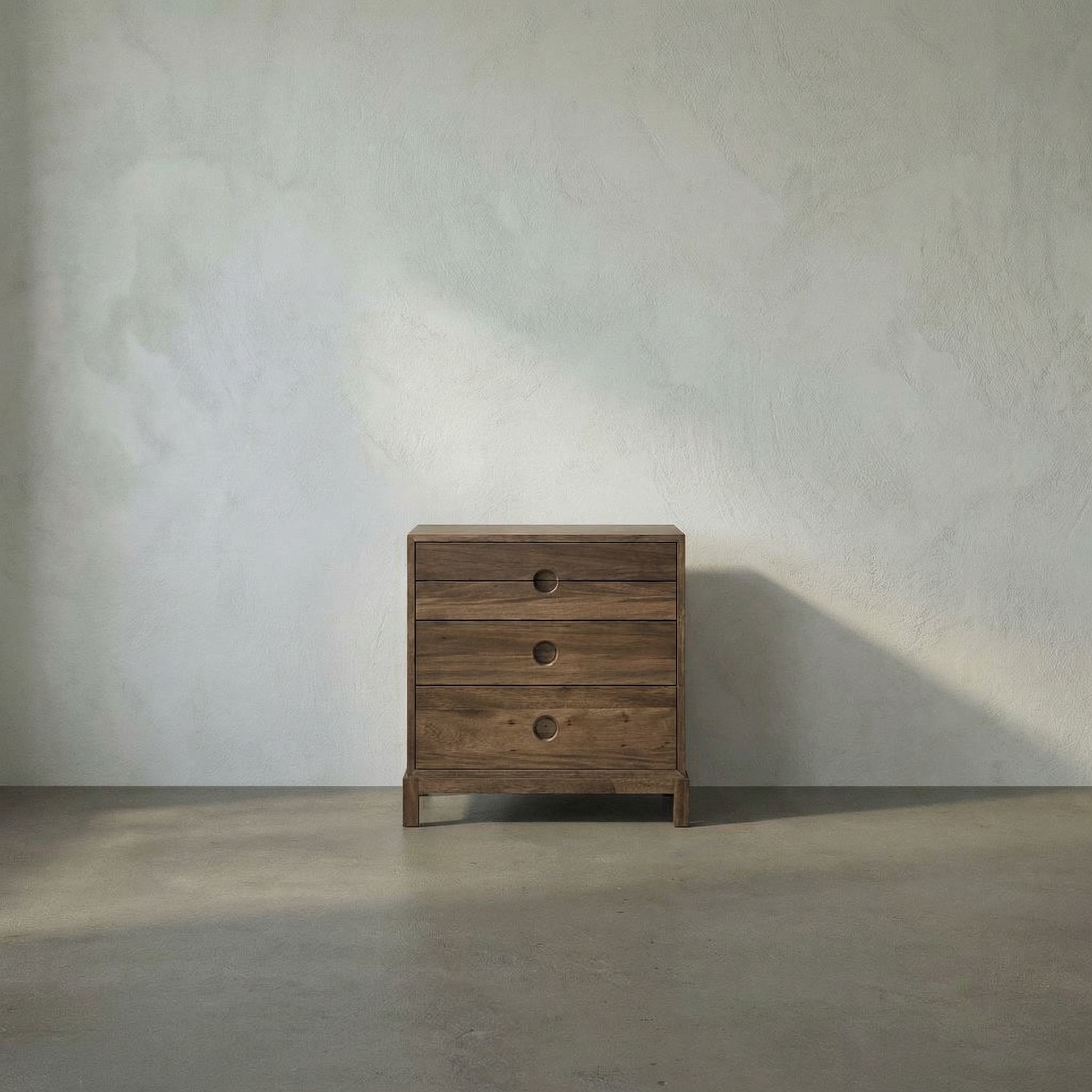 Eros 30 X 28 inch Dark Walnut Side Table