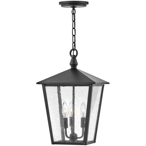 Heritage Huntersfield 3 Light 11 inch Black Outdoor Hanging Lantern
