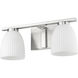 Naya 2 Light 16 inch Brushed Nickel Bath Vanity Light Wall Light