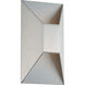 Maglev LED 5.5 inch Brushed Aluminum Outdoor Wall Light in 4000K