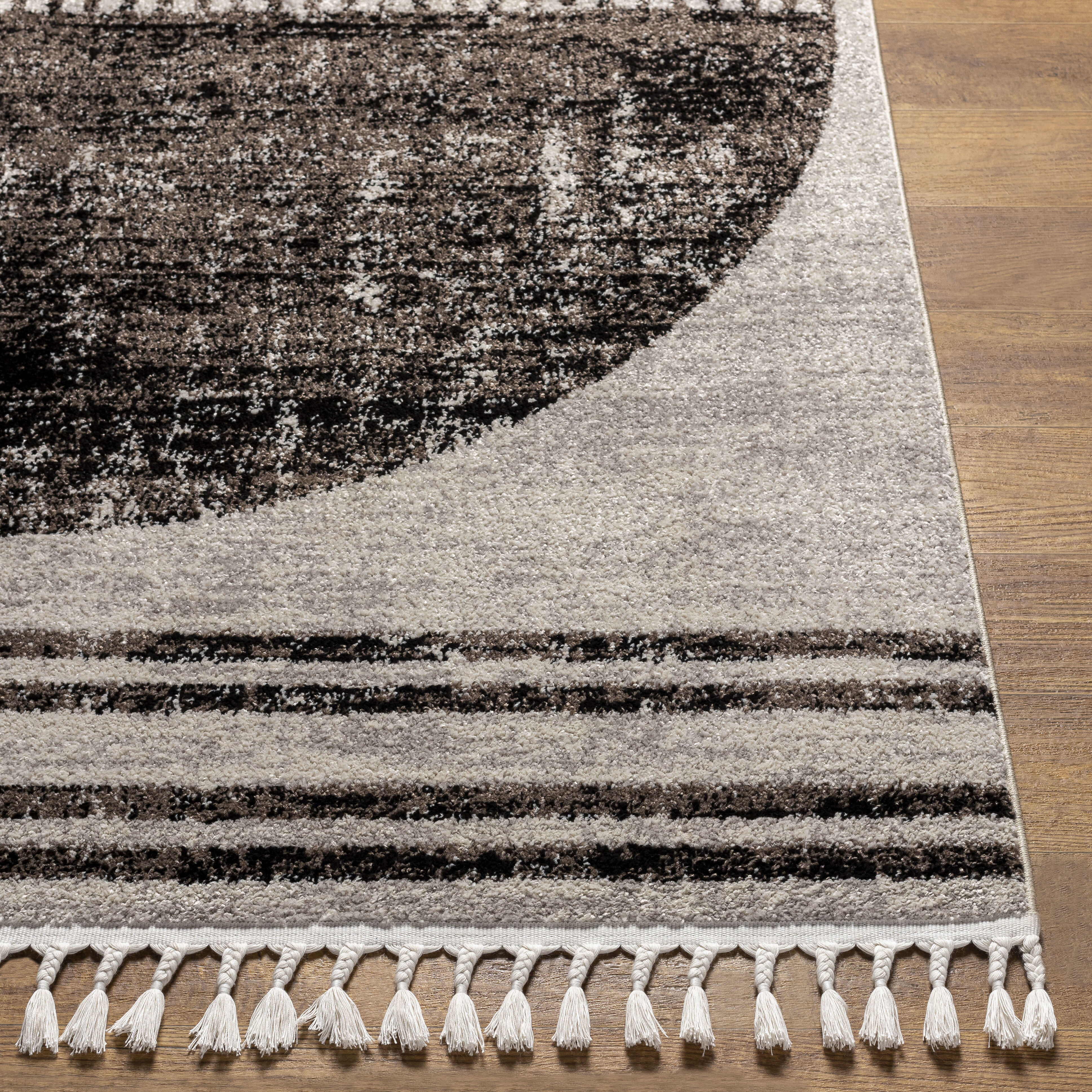 Blackburn 84 X 63 inch Light Gray Rug, Rectangle