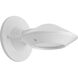 Strata LED Outdoor Wall Lantern in White, Progress LED
