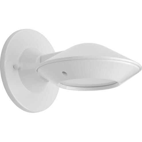 Strata LED Outdoor Wall Lantern in White, Progress LED