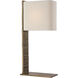 Anne-Marie Barton Fumar 34 inch 8.00 watt Ridged Tombac Statement Table Lamp Portable Light