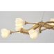 Canada 14 Light 17.7 inch Gold Chandelier Ceiling Light
