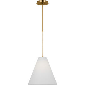 AERIN Remy 1 Light 11 inch Burnished Brass Pendant Ceiling Light