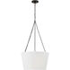 Paloma Contreras Herve 3 Light 24 inch Aged Iron Hanging Shade Ceiling Light