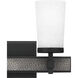 Dalton 2 Light 15 inch Earth Black Bath Light Wall Light, Medium